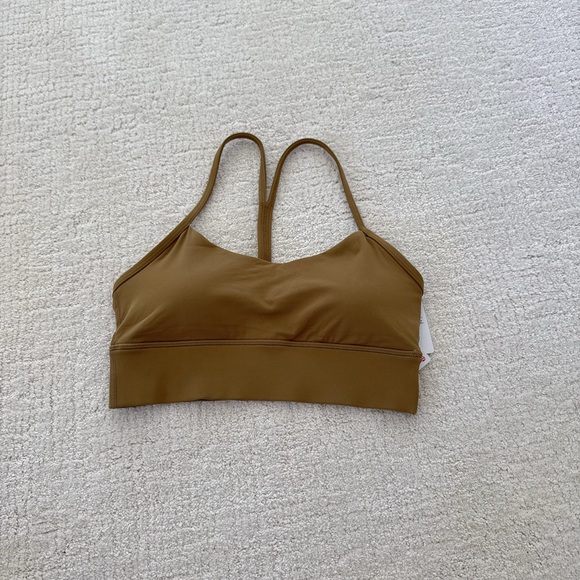 Lululemon Flow Y bra and Align High-Rise Skirt in color Allspice size8 set - Picture 11 of 13